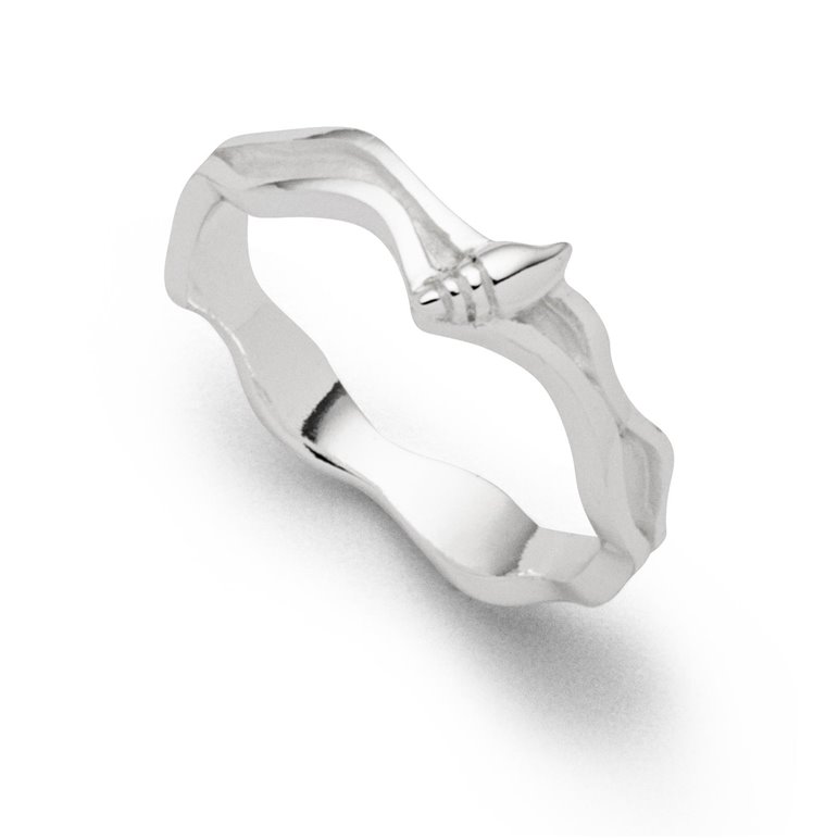 Ring "Ebbe & Flut Muschel", schmal