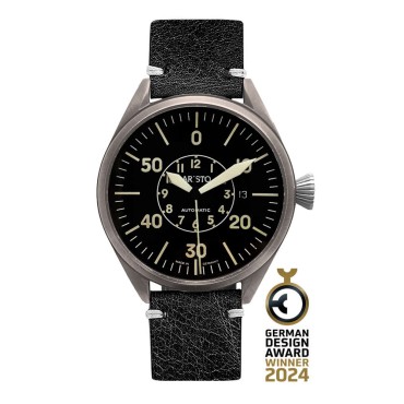 Det Pforzheim-baserade företaget ARISTO har fått German Design Award 2024 för pilotklockan "Burnished Aviator 43".
