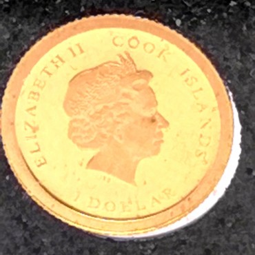 Påven 24k 0,5g guld