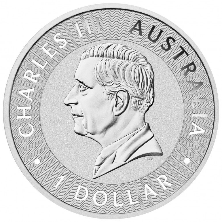 Australiska 1oz silvermynt