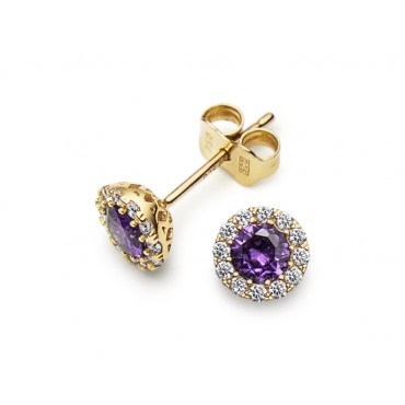 Collier carmose lila