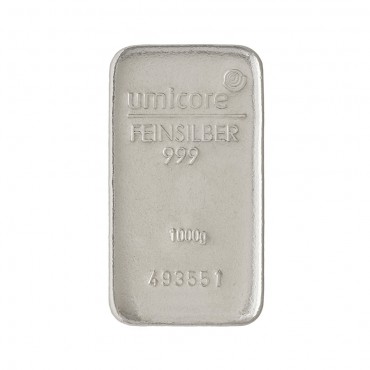Umicore 1000g 99,9% silver