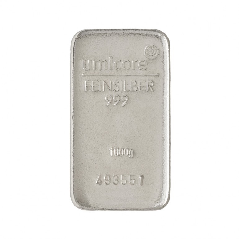 Umicore 1000g 99,9% silver