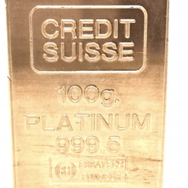 Suisse Platinum– 100g Tacka 999,5