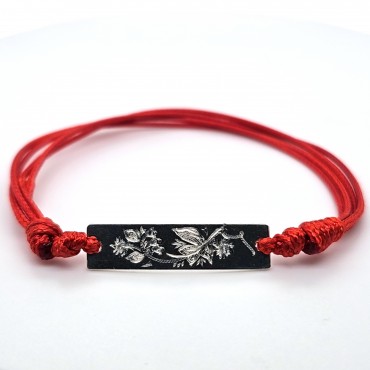 Meän Sydän – Röd  Tornedal armband