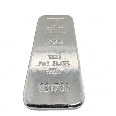 Doduco 1000g 99,9% silver