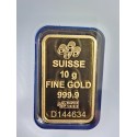 Fine gold 999,9 10g 24k