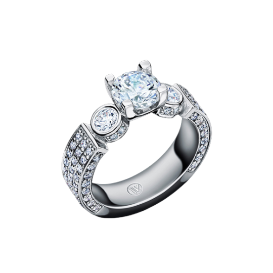 Royal ring – Hartman K vitguld