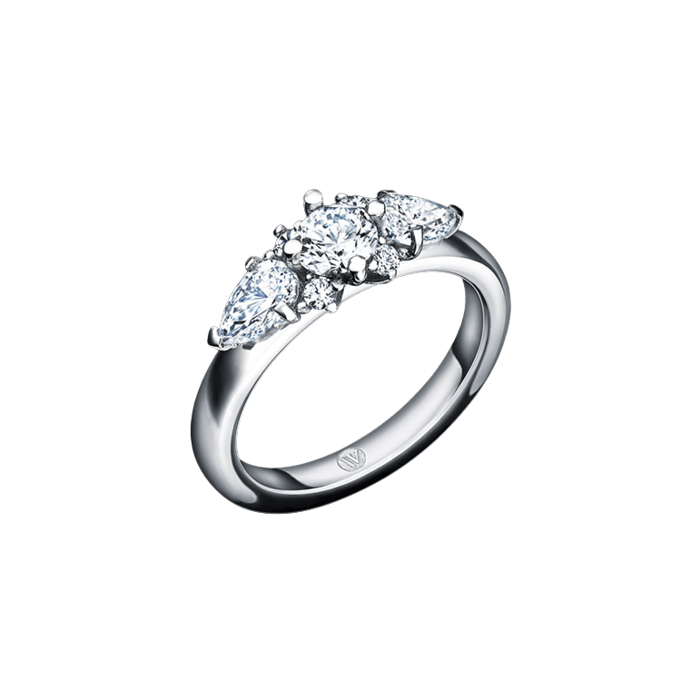 Royal ring – Ferry H vitguld