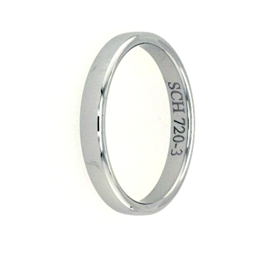 Stjärnfall ring 720-3mm vitguld